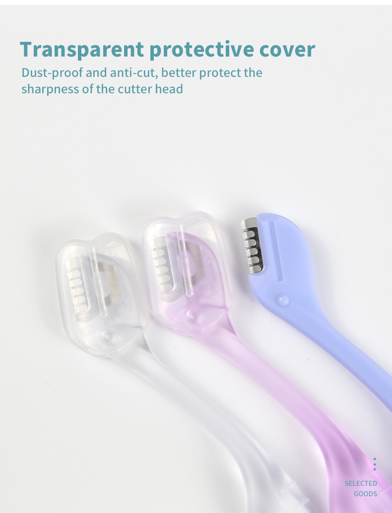 Precision Stainless Steel Eyebrow Trimmer for Flawless Grooming