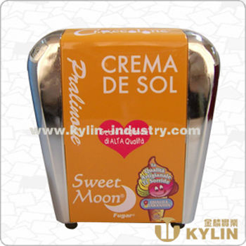 New Premium Crown Shape Tinplate Metal Napkin Dispenser