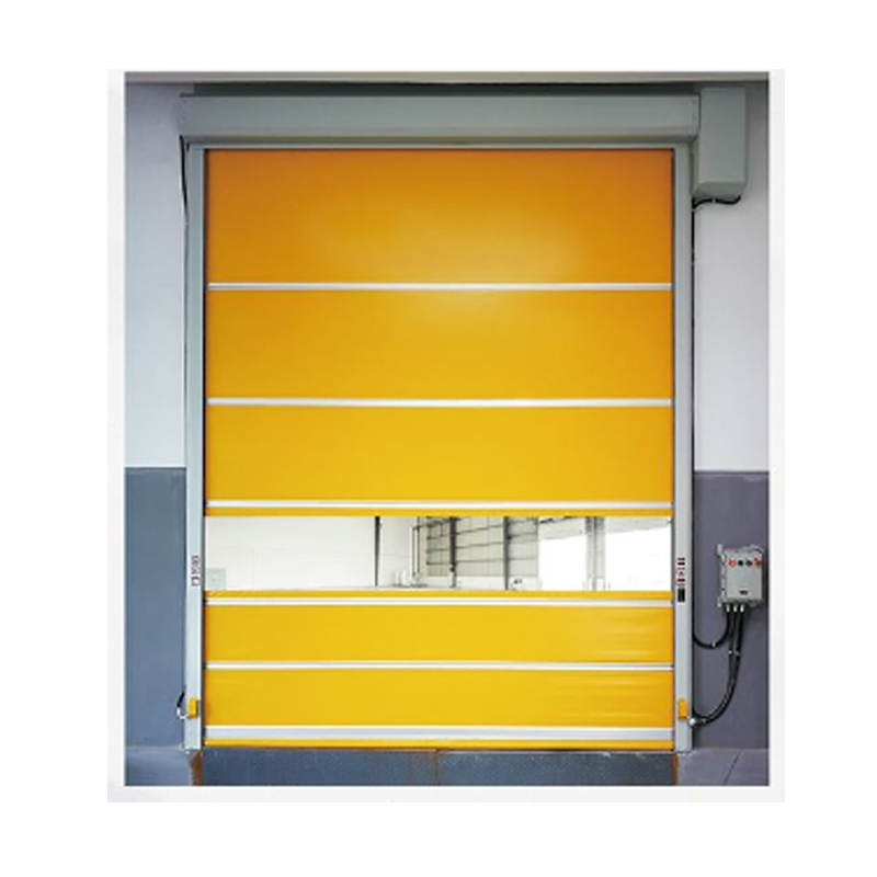High Speed Charmotransparent Polycarbonate Roller Shutter Door for Commercial Shop Aluminum Frame Order Size Available