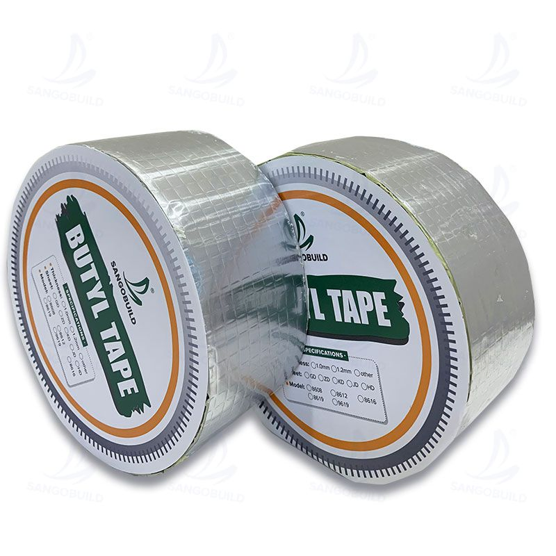 Factory Wholesale Insulation Aluminum Foil Waterproof BOPP Butyl Tape