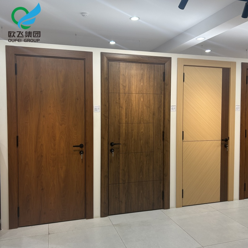 Durable WPC Door with PVC Finish - Tailored Sizes Available