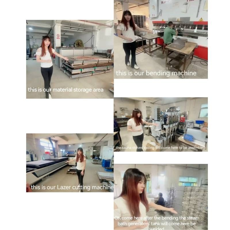 Парогенератор с WiFi и сенсорным экраном для сауны