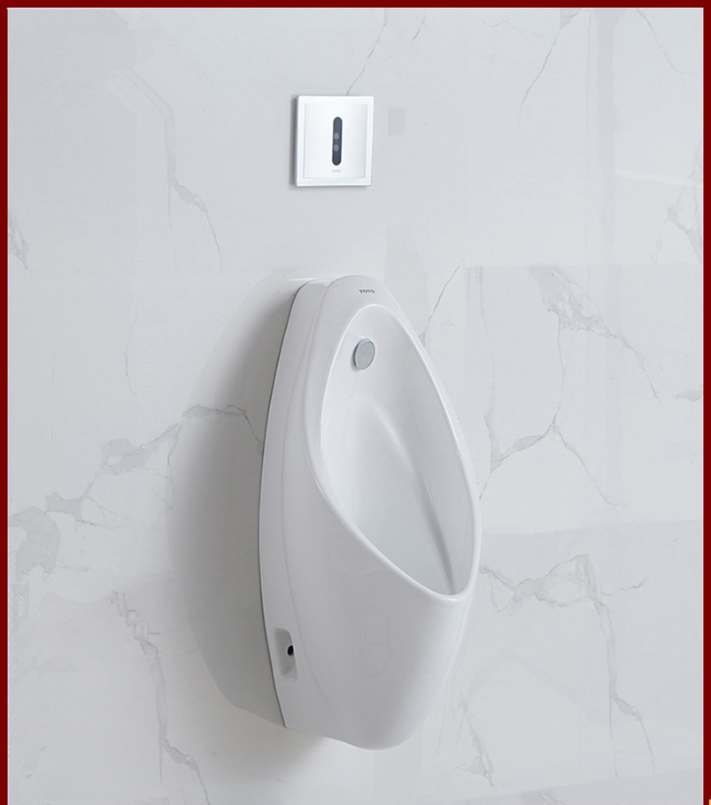 Sensing Urinal Wall-Mounted Household Ceramic Urinal for Men