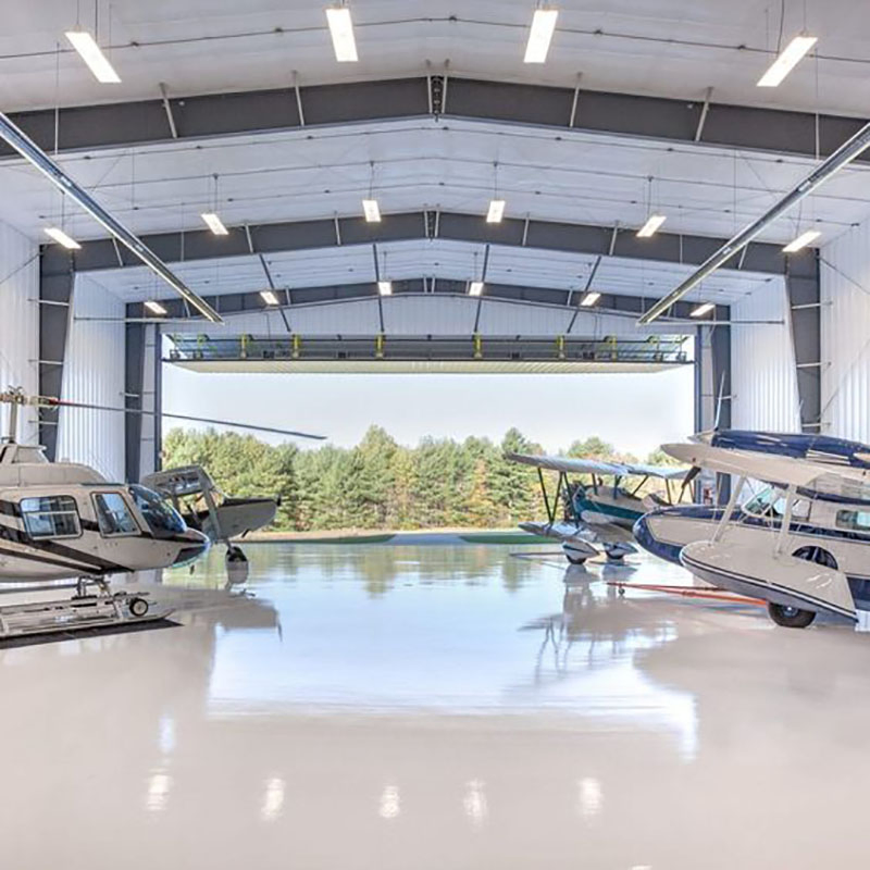 Low Cost Steel Frame Structure Warehouse/Workshop/Office Building/Poultry Farm/Hangar