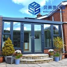 Chinese Factory Outlet Factory Price Newly Designed Aluminum Alloy Sunroom with Low-E Double Tempered High Quality Glass