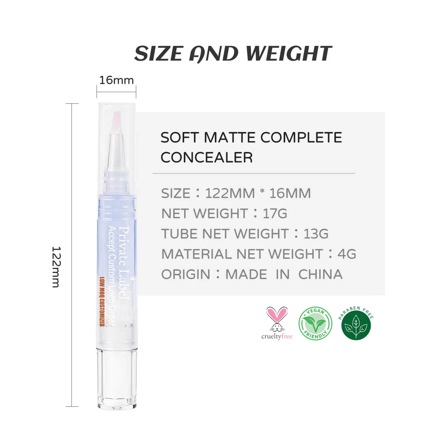 Skin Care Rich Vitamin Moisturizing Lip Oil Tube Long Lasting Lip Balm