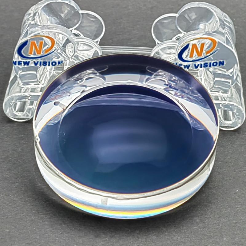 1.67 Mr-10 Sf Fast Photochromic Hmc Green Resin Base50 Optical Spectacle Lens