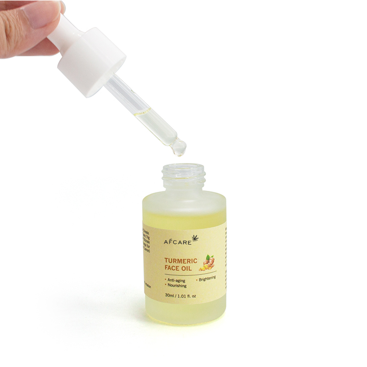 Private Label Anti Wrinkle Face Fine Lines Acne Treatment Skin Care Turmeric Facial Essential Oil