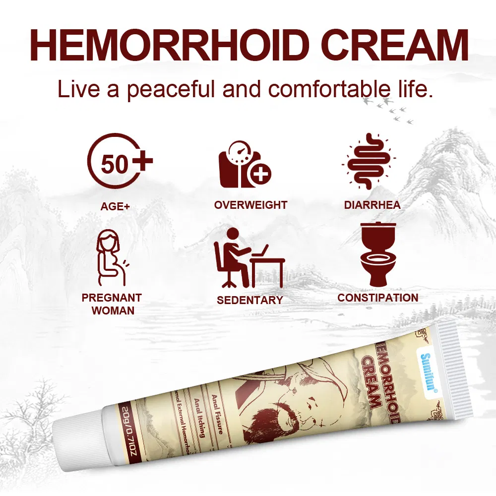 OEM Hemorrhoids Ointment Original Herbal Hemorrhoid Pain Anal Fissure Cream