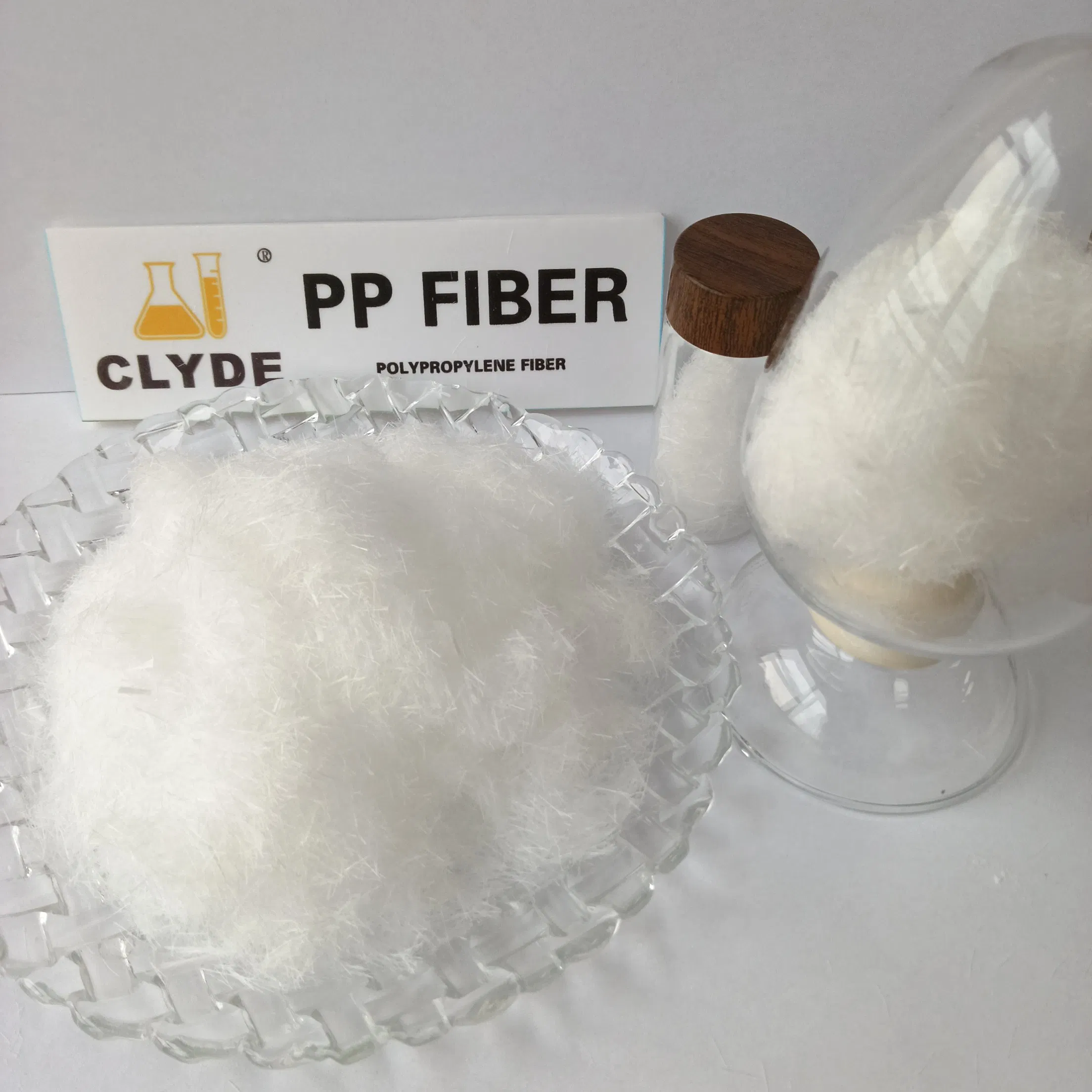 High Performance Anti-Cracking Concrete Additive Polypropylene PP Engineering Fiber