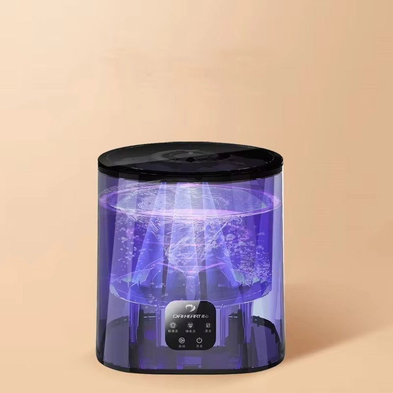 Online Shopping 2025 Brand New Built-in Battery Small Washing Machine USB Charging Portable Cleaning Machine Washing Machine