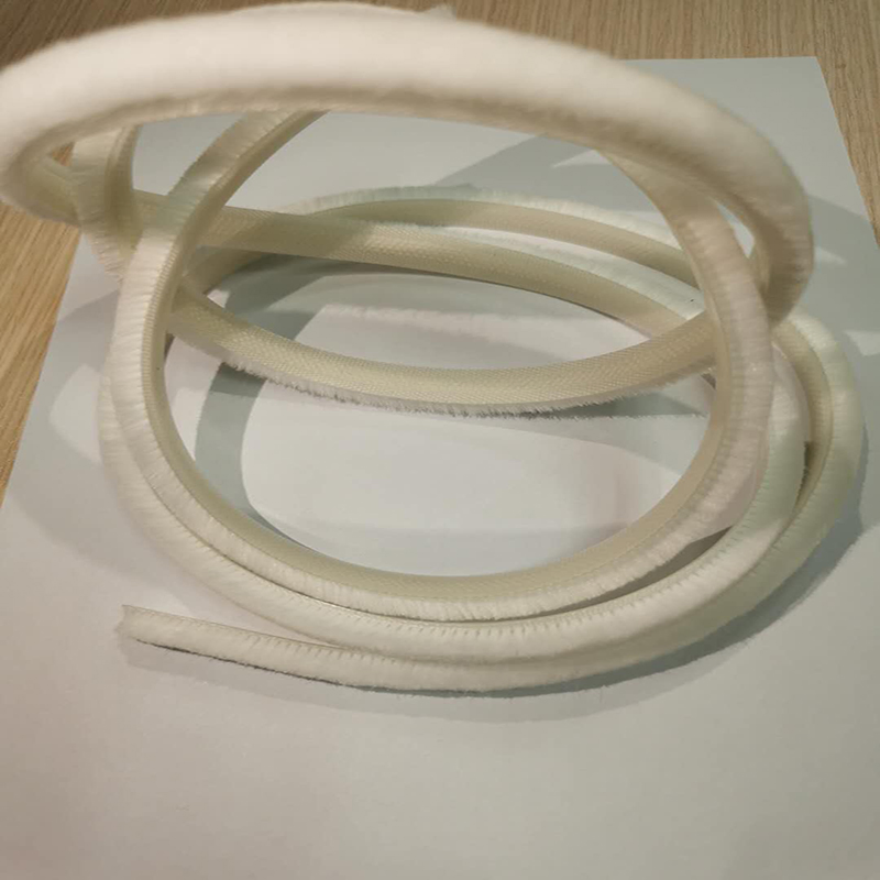 White Color Mohair Window and Door Weather Strip