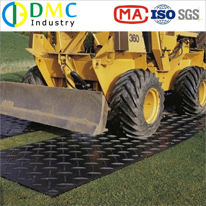 4*8 FT Polyethylene Plastic Sheet HDPE Plate UHMWPE Sheet for Truck Road Excavator Ground Cover Protection