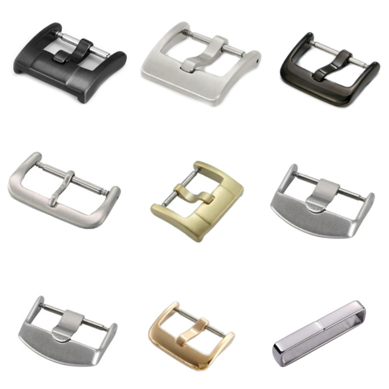 Stainless Steel Oval Shape Watchband Buckle