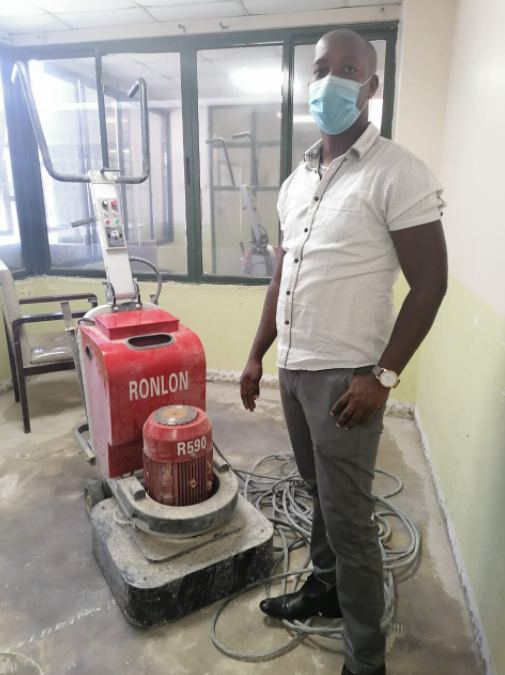 Шлифовальная машина для пола R590 Ronlon