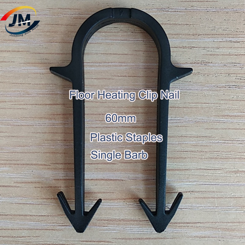 Wholesale Plastic Staples for 1/2" Pex Pipe 60mm 40mm Single Double Barbs
