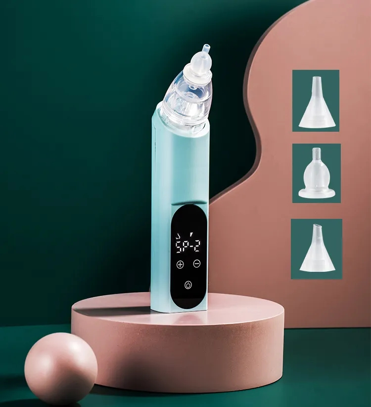 Baby Safe Nasal Cleaner Silicone Electric Baby Nasal Aspirator