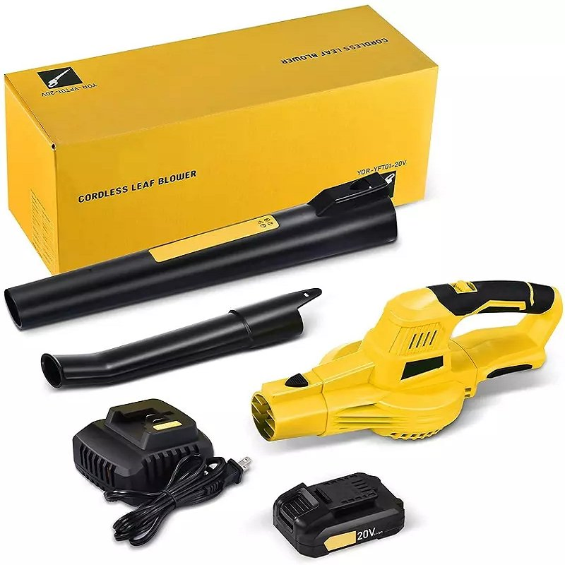 Factory Price Garden Tools 20V Portable Hand Held Battery Cordless Air Mini Leaf Blower