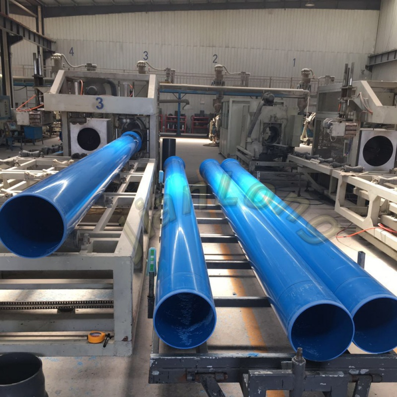 Best Selling ASTM Blue UPVC 140mm Water Well Casing Pipes PVC Thread Sealed Screen Flexible Irrigation Water Pipe