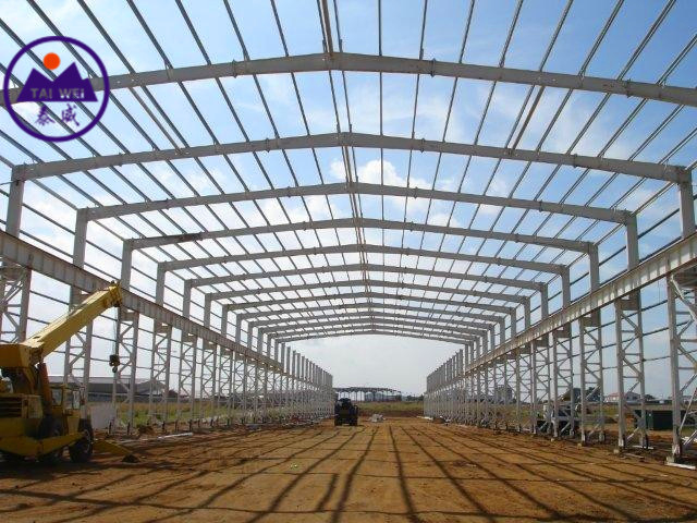 Light Type Industrial Construction Low Cost Prefabricated Warehouses Steel for Structure Steel Building