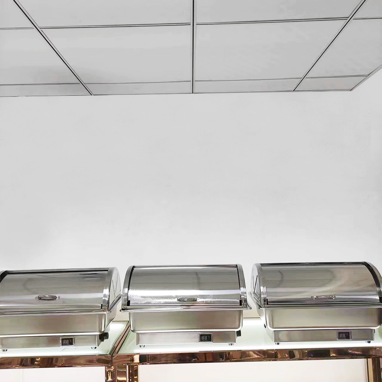 Stainless Steel Electric Food Warmer Set Digital Temperature Chafing Dish Wedding Party Buffet Heater Hotels