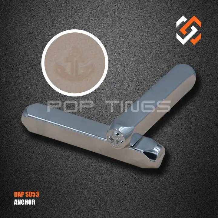 Symbol Design Metal Stamp S053 Anchor Craft Punch