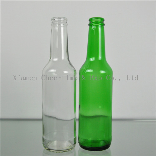 Wholesale Beautiful Design Color Glass Drinking Bottle