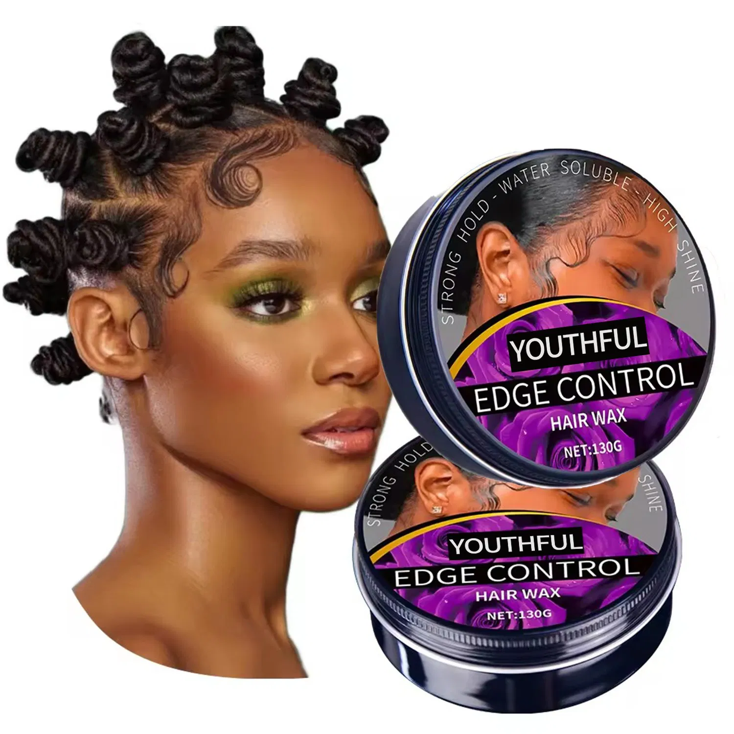 Youthful High Quality Non Greasy Styling Hair Color Wax