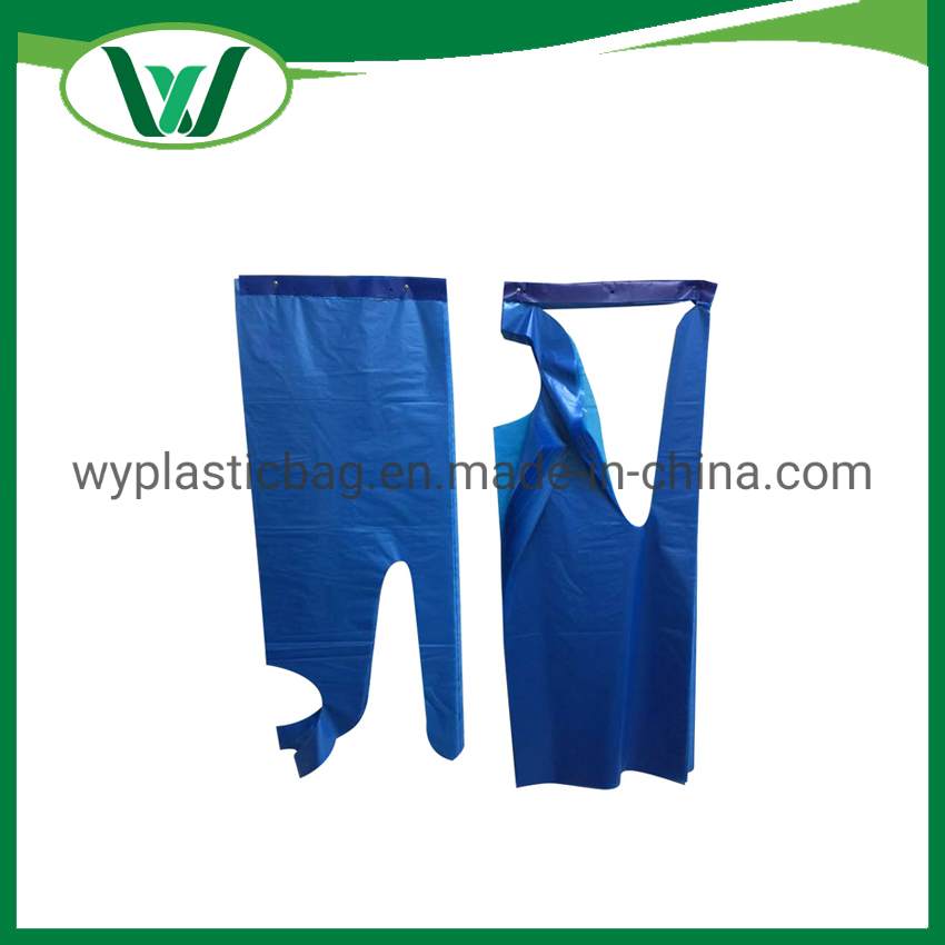 Disposable PE Plastic Waterproof Oilproof Apron From Factory Biodegradable Eco Plastic Apron