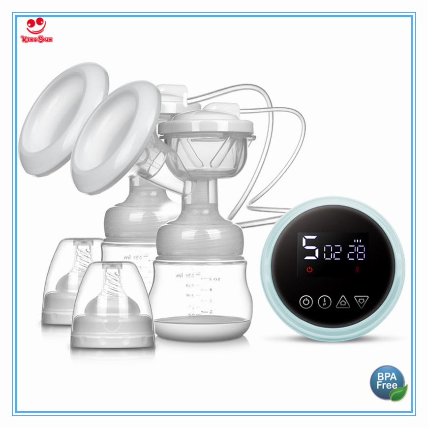 Wholesale Automatic Double Charging Breast Pump Massage Milker