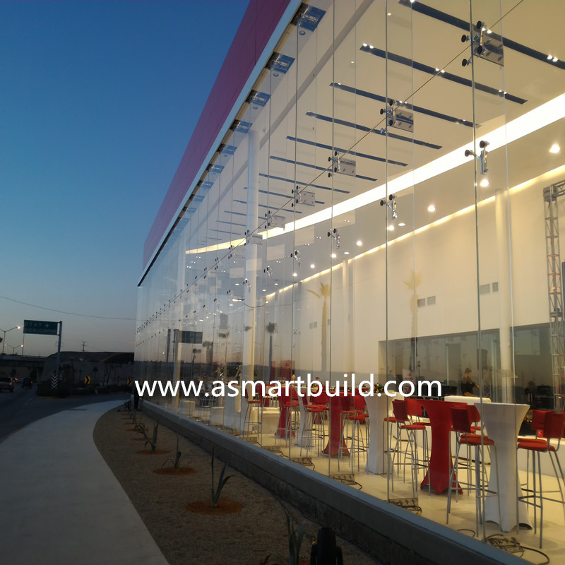 L250f Series Spider Fitting/Glass Hardware for Point-Fixed Glass Wall