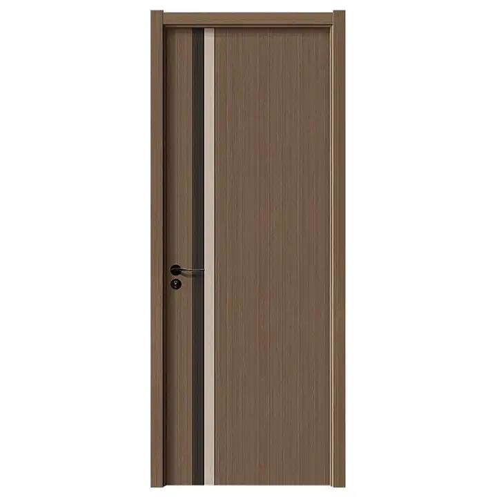 Interior Fireproof Full WPC/UPVC/PVC Door Interior Wooden Door WPC Wall Panel for Hospital School Apartment Hotel Villa Office Project