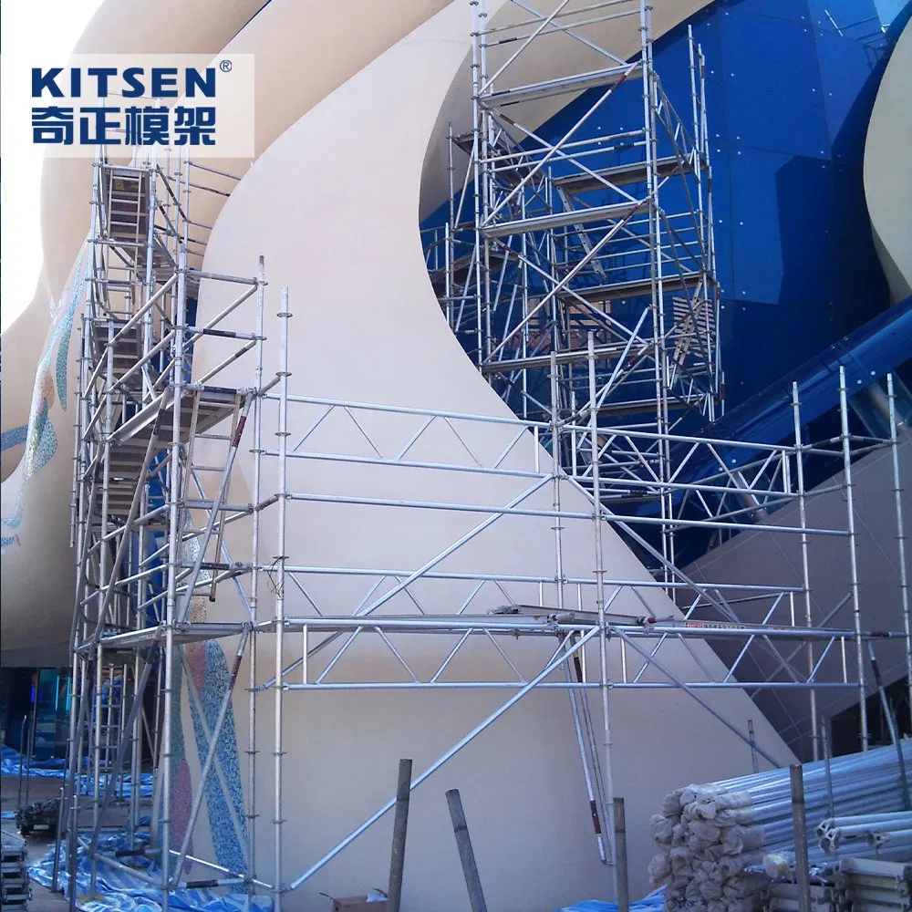 Aluminum Ringlock Scaffold Steel Galvanized Layher Scaffolding System Factory Price for Sale