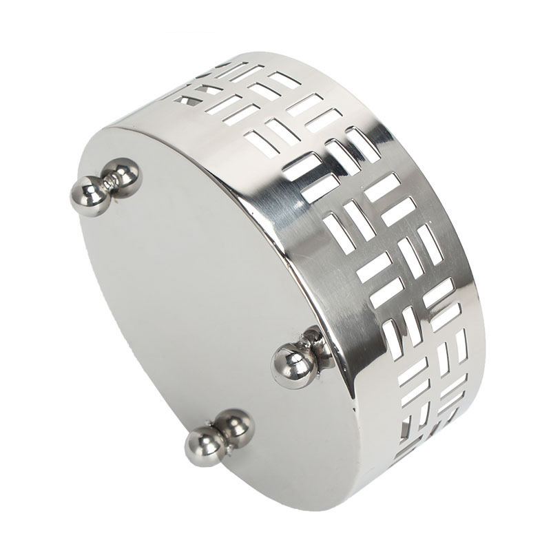 16cm Stainless Steel Kitchen Cooking Mini Dumpling Basket Holder Bamboo Mini Food Steamer Tray