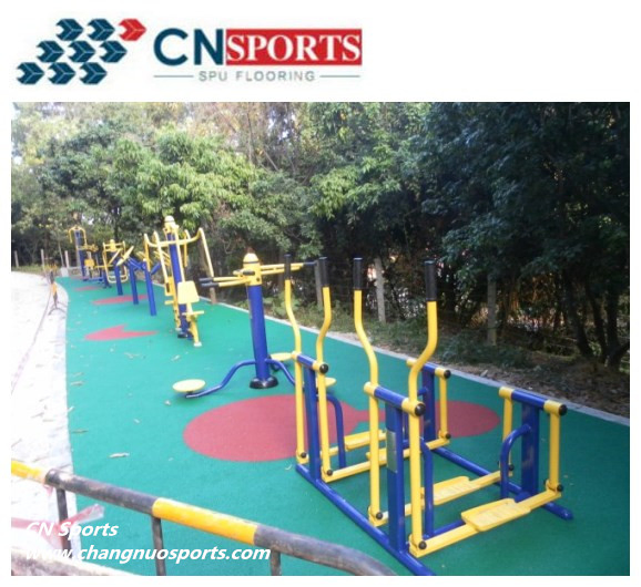 Cushion Rebounce Safety EPDM Granules Rubber Flooring for Playground and Running Track