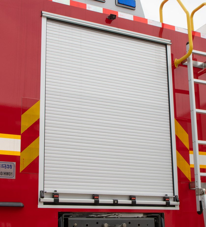 Fire Truck Equipment Fire Truck Roller Shutter Door with Drawing Negotiations