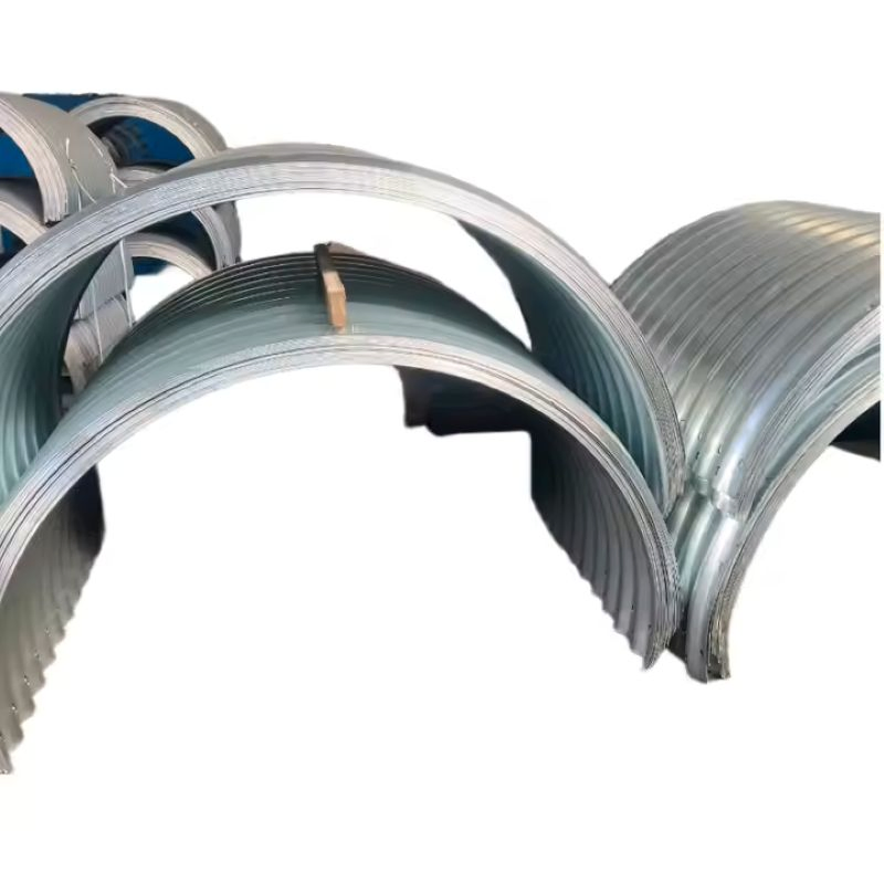 Corrugated Steel Pipe with 275G/M² Zinc Coating, Anti-Corrosion