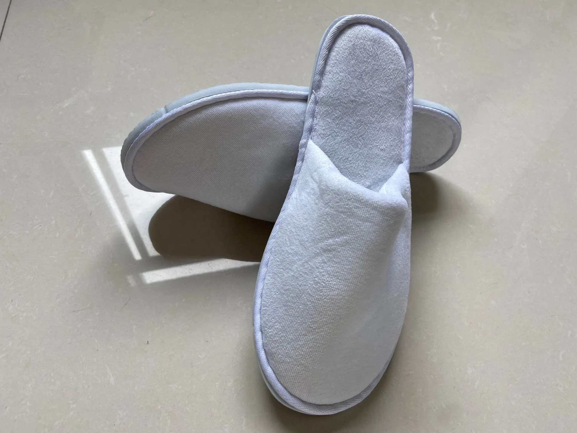 Luxury Hotel Slipper Linen Cotton Disposable Slippers Top Quality Fashion Designs Custom Logo Bargain Sale Wholesale