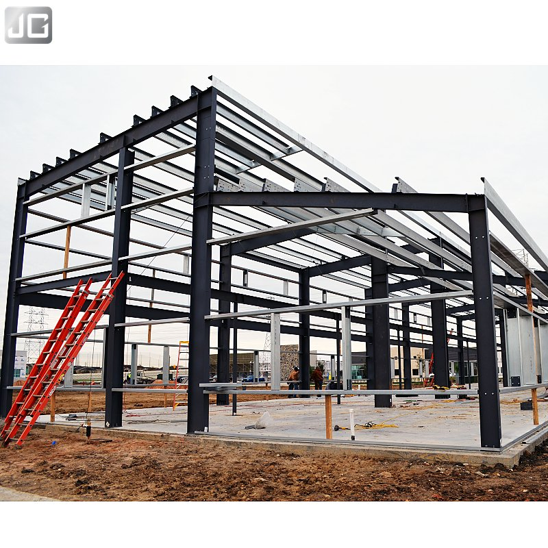 Construction Galvanized/Painted Metal Plant/Hangar Industry Building One Stop Solution Design Structure Steel Frame for Warehouse/Workshop/Garage/Storage/Shed