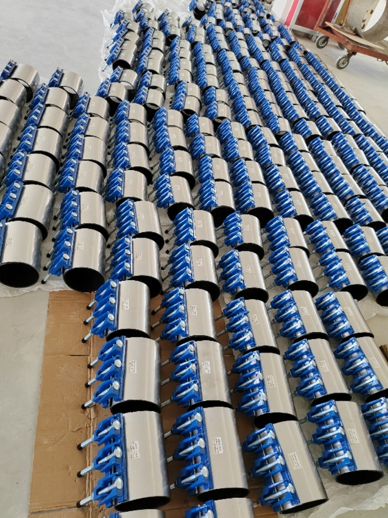 Ductile Iron Repair Clamp Cast Iron Repair Coupling Ductile Iron Repair Sleeve Ductile Iron Pipe Clamps 	1 Inch Repair Clamp