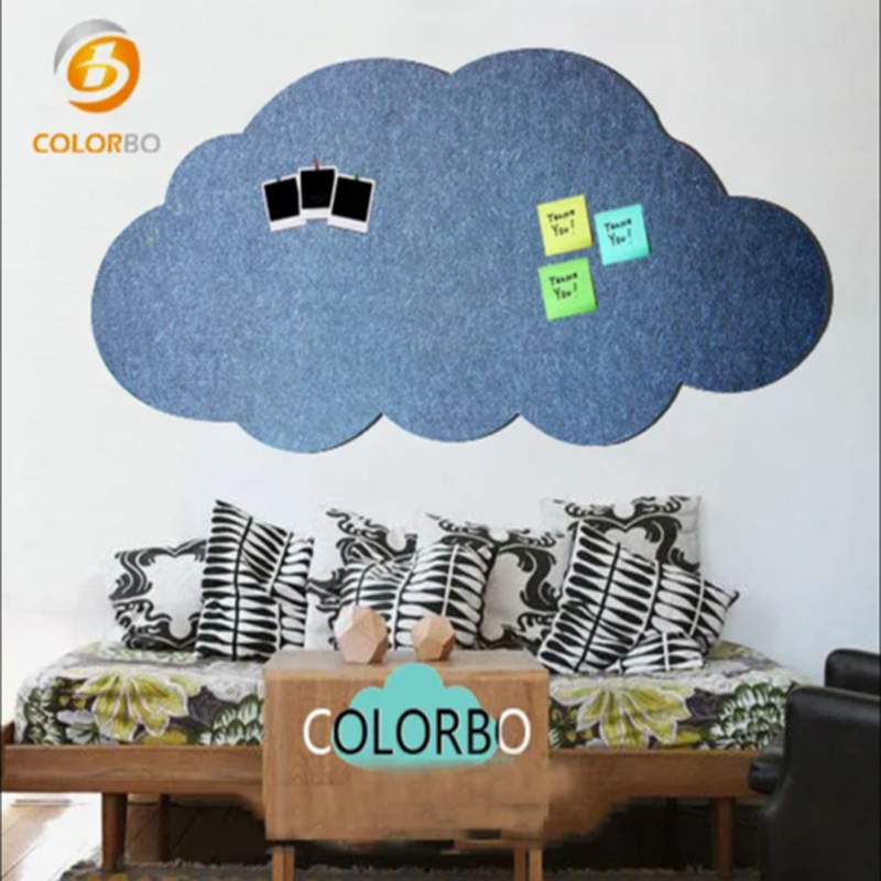 ISO14001 VOC Tested PET Polyester Fiber Felt Acoustic Art Decoration Wall Tiles
