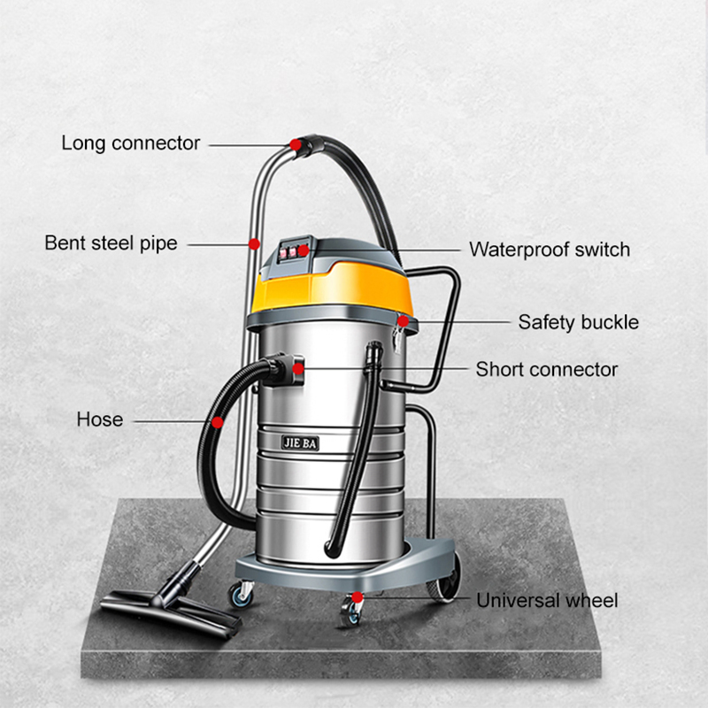Factory Direct Sales Wet Dry Industry Commercial Cordless Auto Vacuum Cleaner Equipment