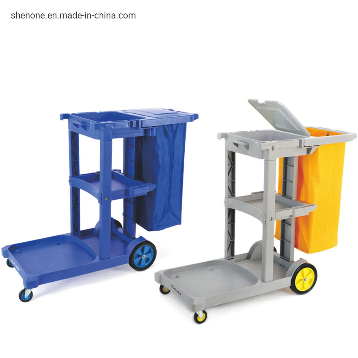 Shenone Restaurant Hotel Cleaning Trolley Cart