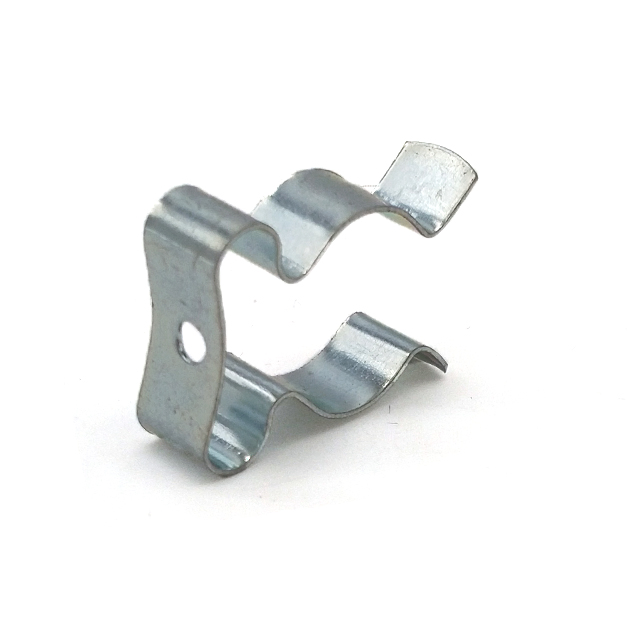 HongSheng Custom CNC Bent Stainless Steel Zinc-Plated Spring Clip Stamping Part