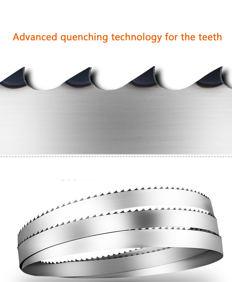 Frozen Meat Cutting Sk4/Sk5 Carbon Steel Band Saw Blades for Meat and Bone