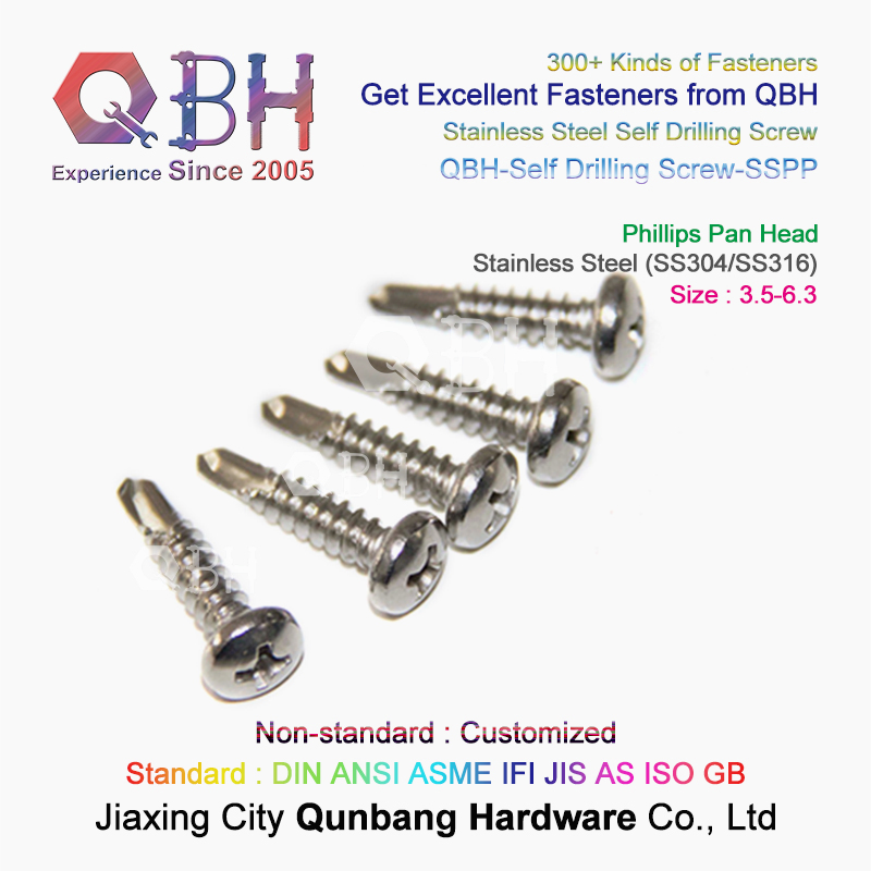 Qbh M6 Self Drilling K-20 Sheet Metal Screw