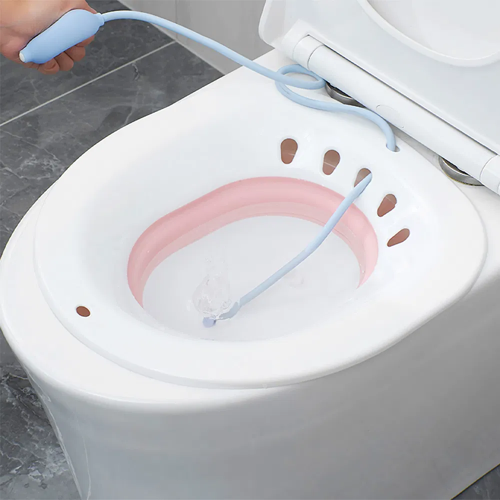 Портативный биде для женщин, пластиковый, складной