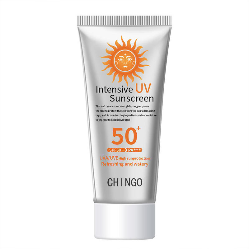 Effective SPF 50 Serum Sunscreen UVA/UVB Protection Anti-Pollution Shield Lightweight Cream