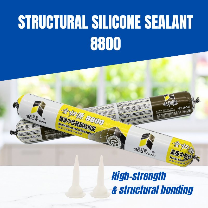 Topsen 8800 High Performance Neutral Cure Silicone Structural Sealant - Curtain Wall & Glass