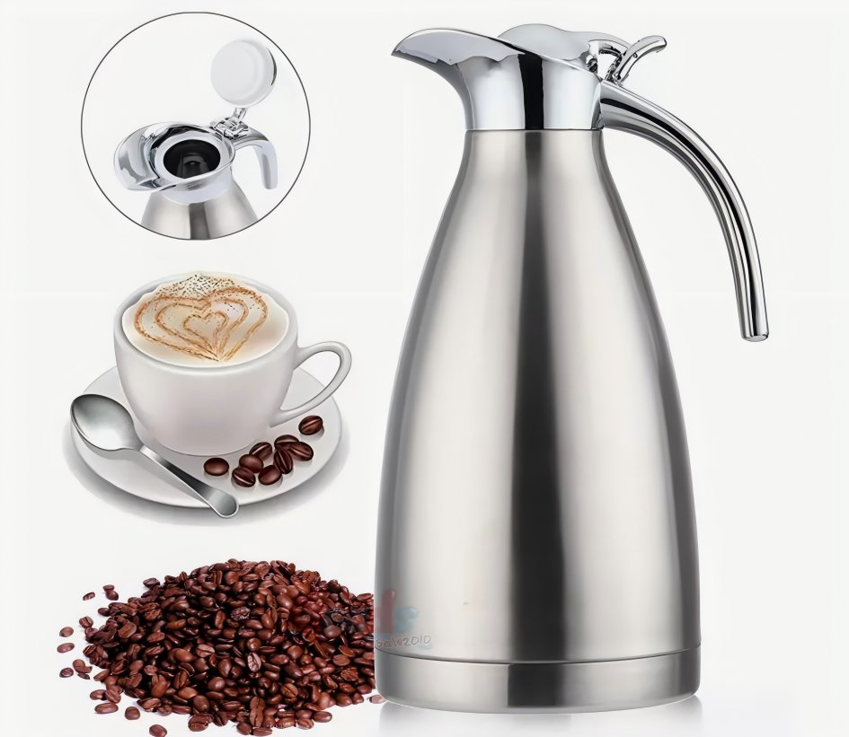 Premium Stainless Steel Flask Kettle with Double Layer for Hot Beverages